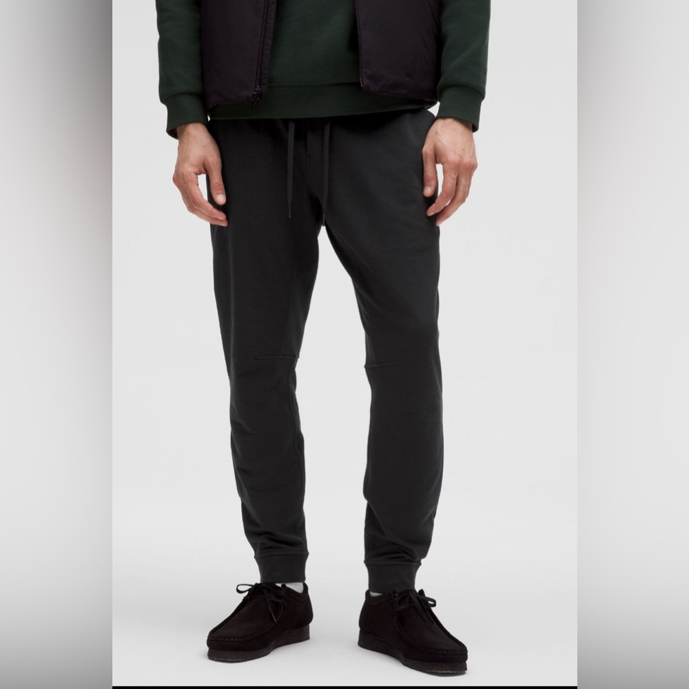 Lululemon City Sweat Jogger Full Length Black Color Sz Small Tall‎ Mens